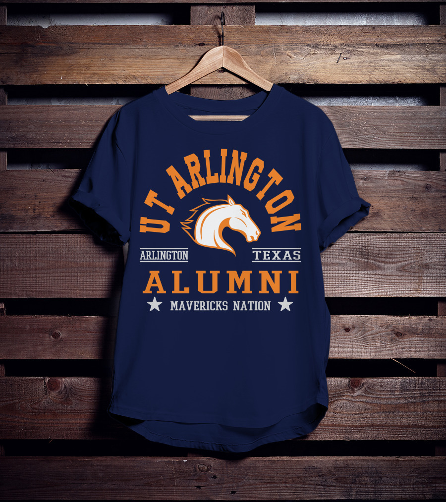 UT Arlington Texas Alumni Mavericks Nation T-Shirt