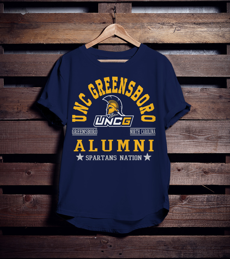 UNC Greensboro Alumni Spartans Nation North Carolina UNCG T-Shirt