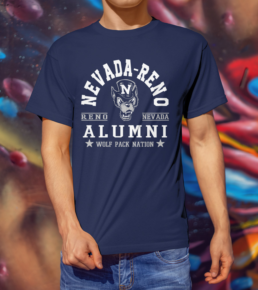 Nevada-Reno Alumni Wolf Pack Nation T-Shirt