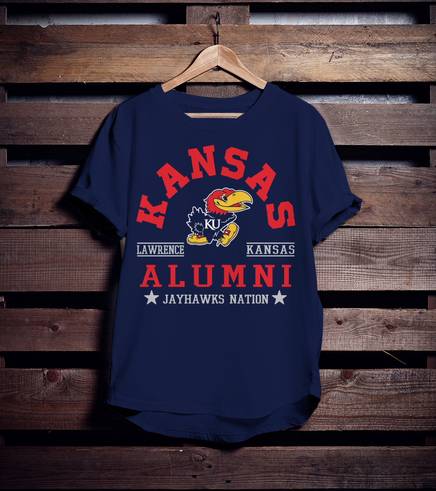 Kansas Alumni Jayhawks Nation Lawrence Kansas T-Shirt