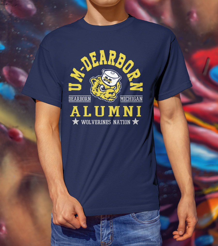 UM-Dearborn Alumni Wolverines Nation Dearborn Michigan T-Shirt