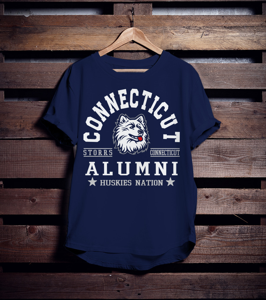 Connecticut Storrs Alumni Huskies Nation T-Shirt