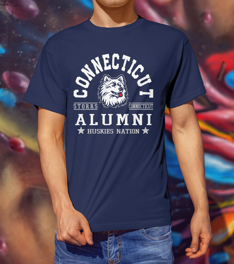 Connecticut Storrs Alumni Huskies Nation T-Shirt