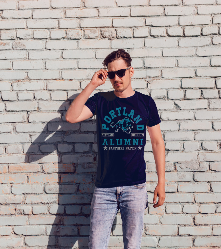 Portland Oregon Alumni Panthers Nation T-Shirt