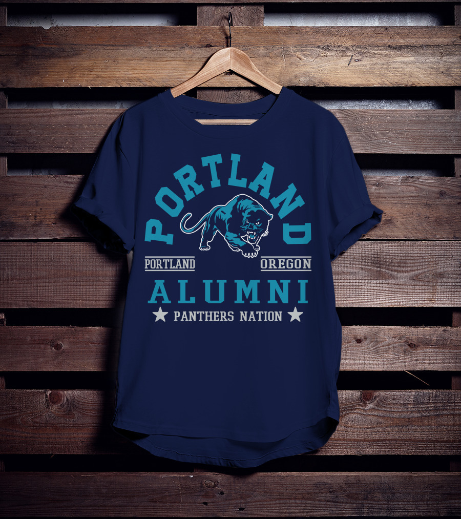 Portland Oregon Alumni Panthers Nation T-Shirt