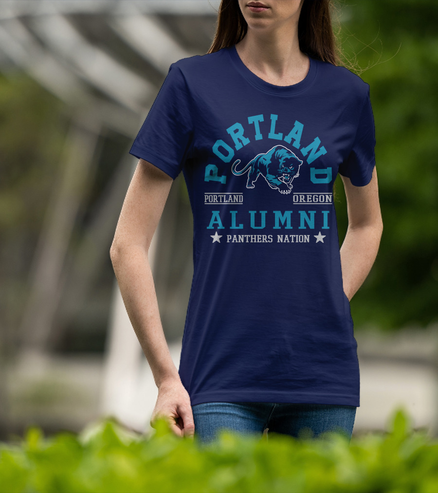 Portland Oregon Alumni Panthers Nation T-Shirt