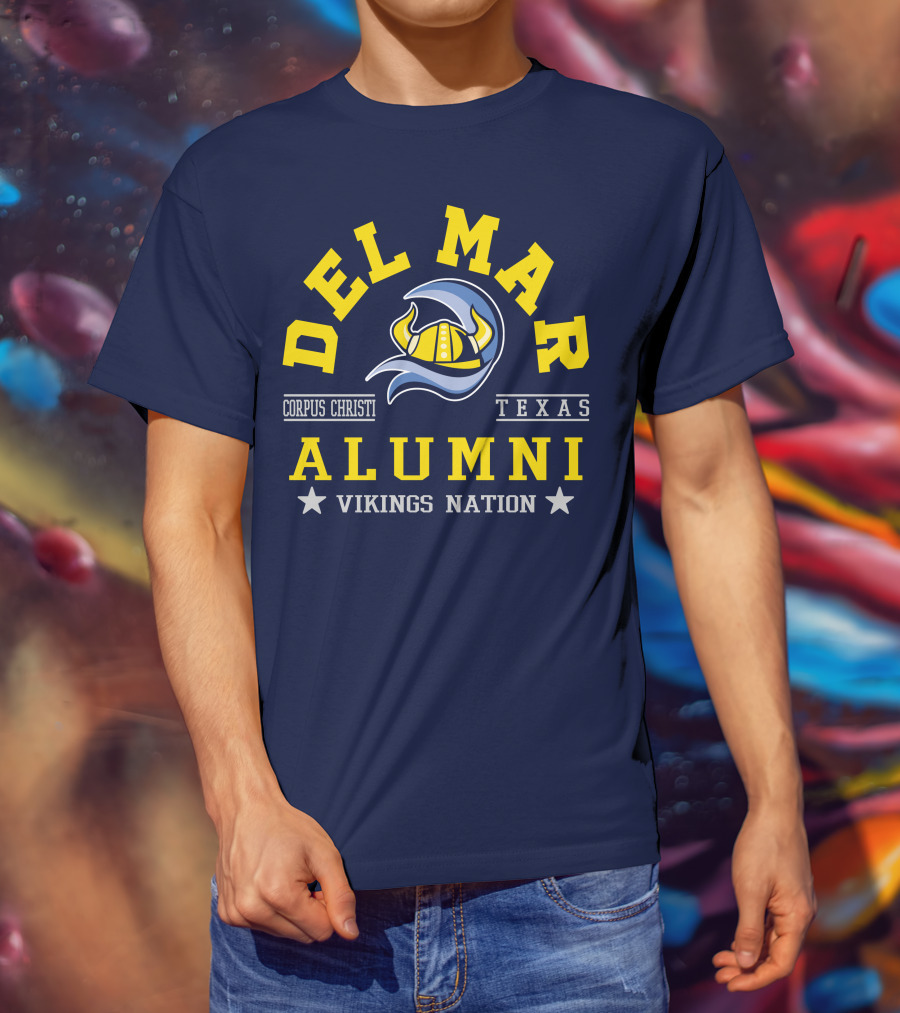 Del Mar College Corpus Christi Texas Alumni Vikings Nation T-Shirt