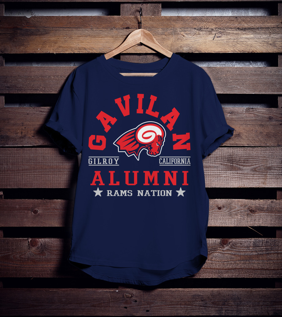 Gavilan College Alumni Rams Nation Gilroy California T-Shirt