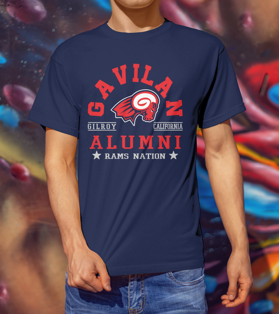 Gavilan College Alumni Rams Nation Gilroy California T-Shirt