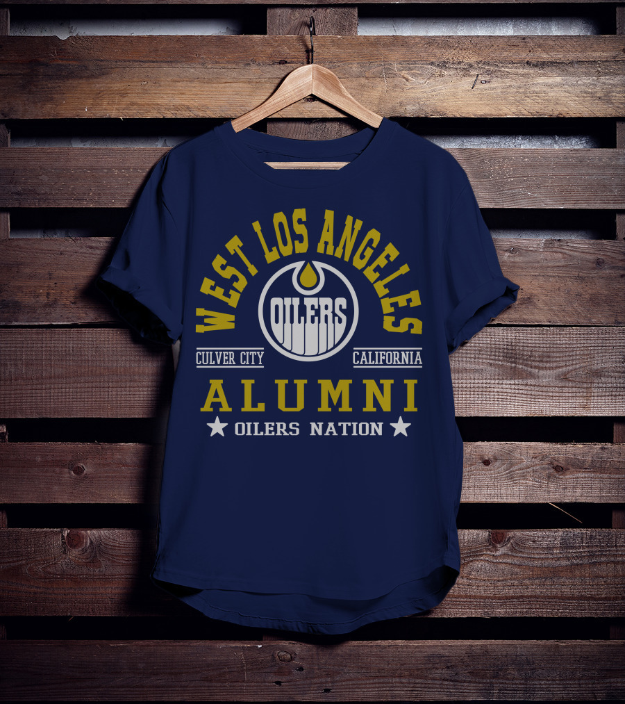 West Los Angeles Oilers Culver City California Alumni Oilers Nation T-Shirt