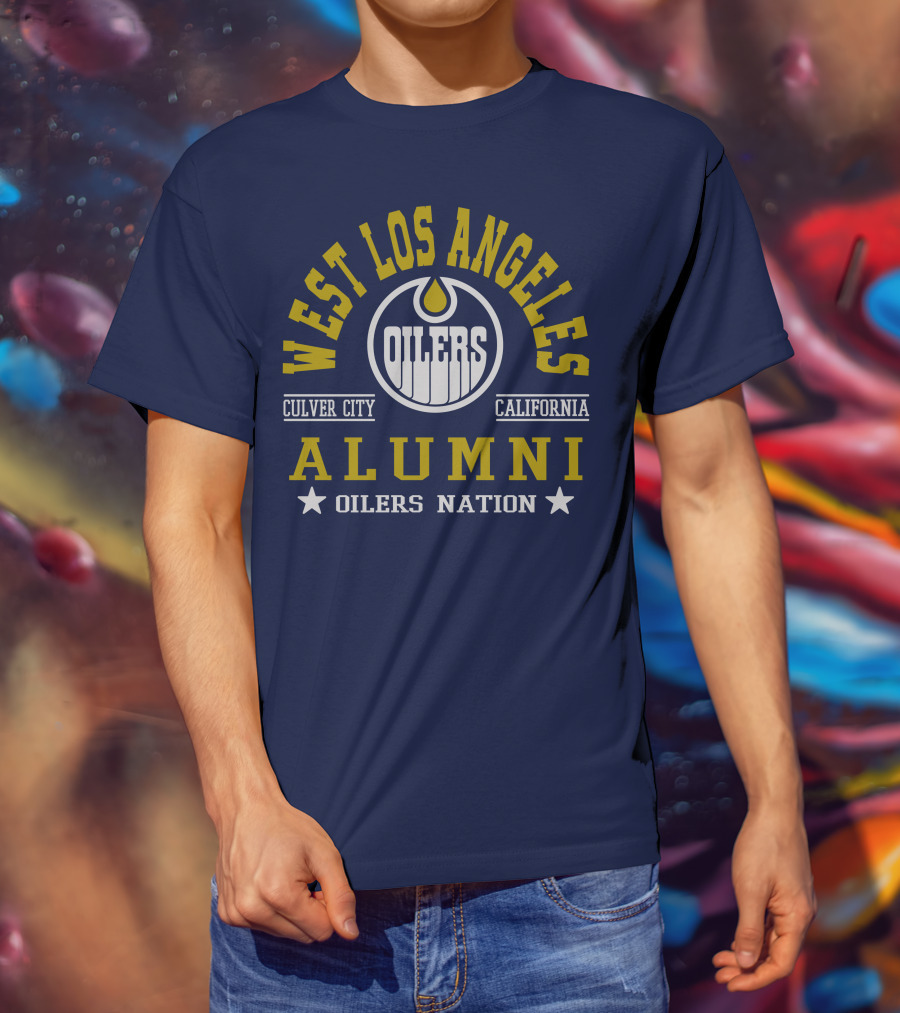 West Los Angeles Oilers Culver City California Alumni Oilers Nation T-Shirt