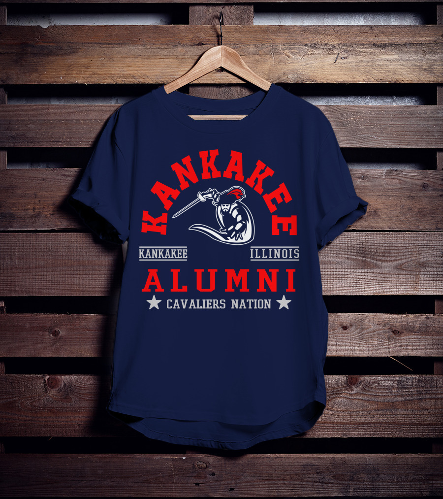 Kankakee Illinois Alumni Cavaliers Nation T-Shirt