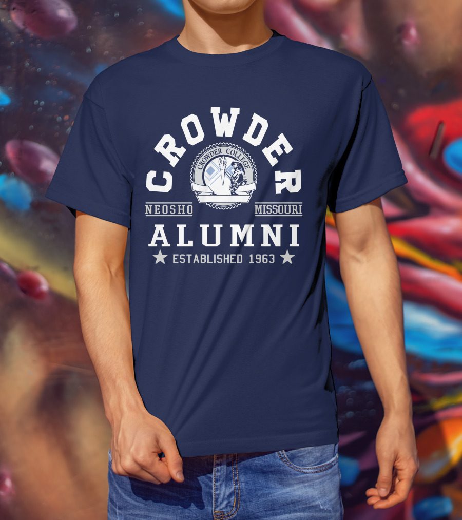 Crowder College Alumni Neosho Missouri Established 1963 T-Shirt