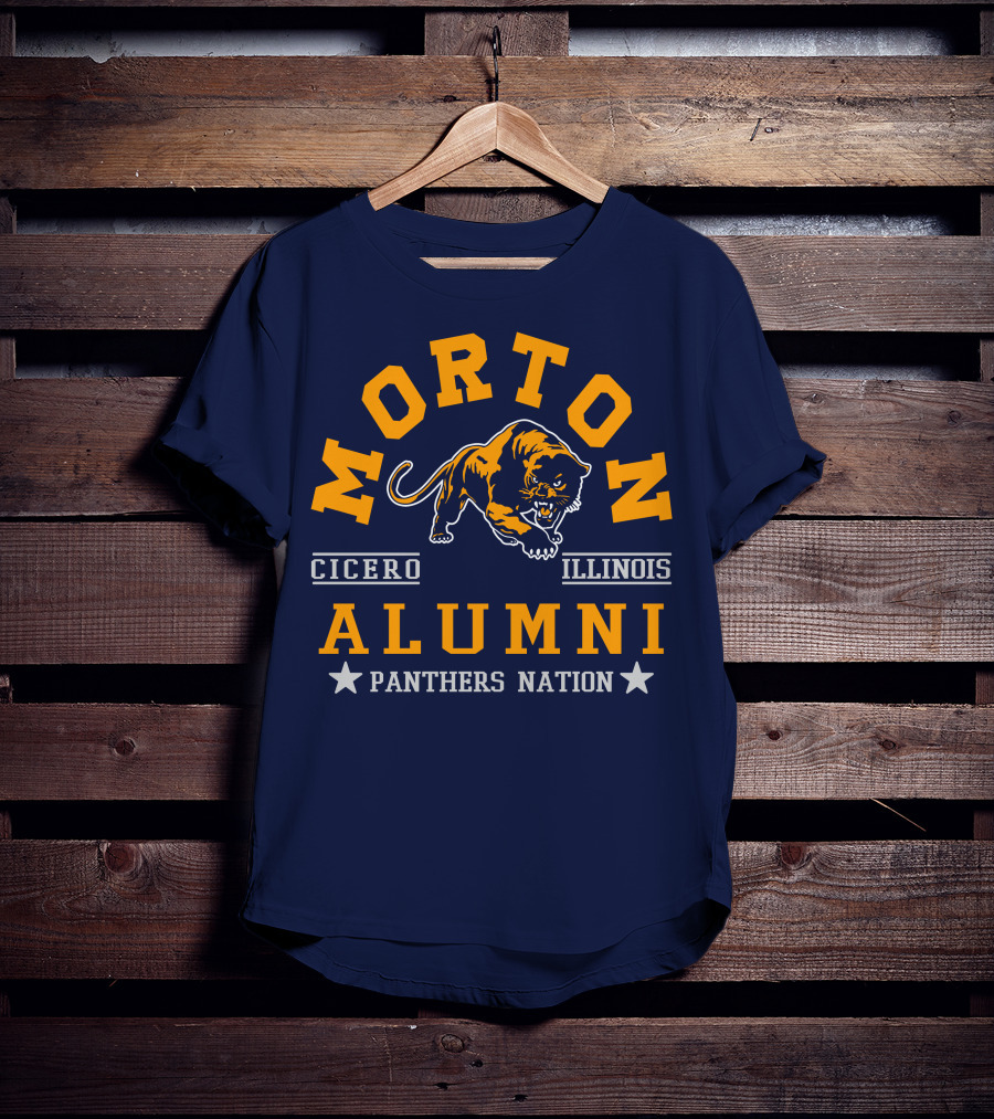 Morton College Alumni Cicero Illinois Panthers Nation T-Shirt