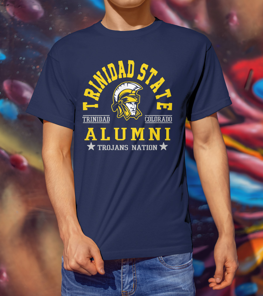 Trinidad State Colorado Alumni Trojans Nation T-Shirt