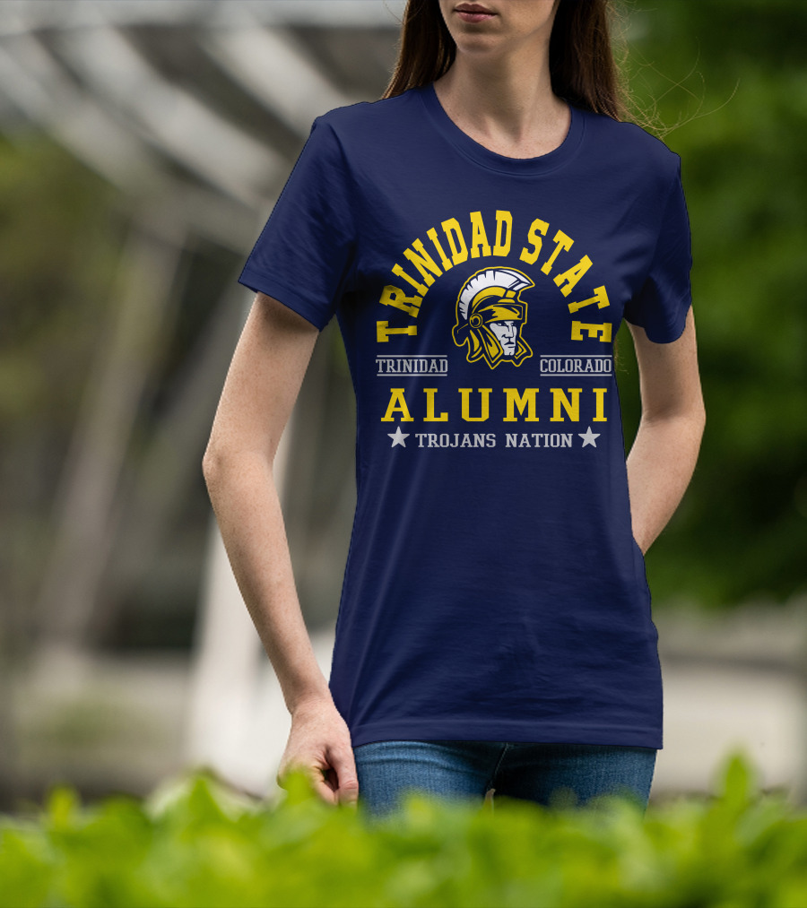 Trinidad State Colorado Alumni Trojans Nation T-Shirt