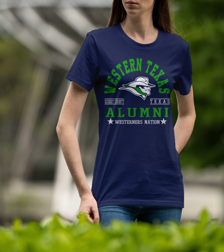Western Texas Alumni Scurry County Westerners Nation T-Shirt