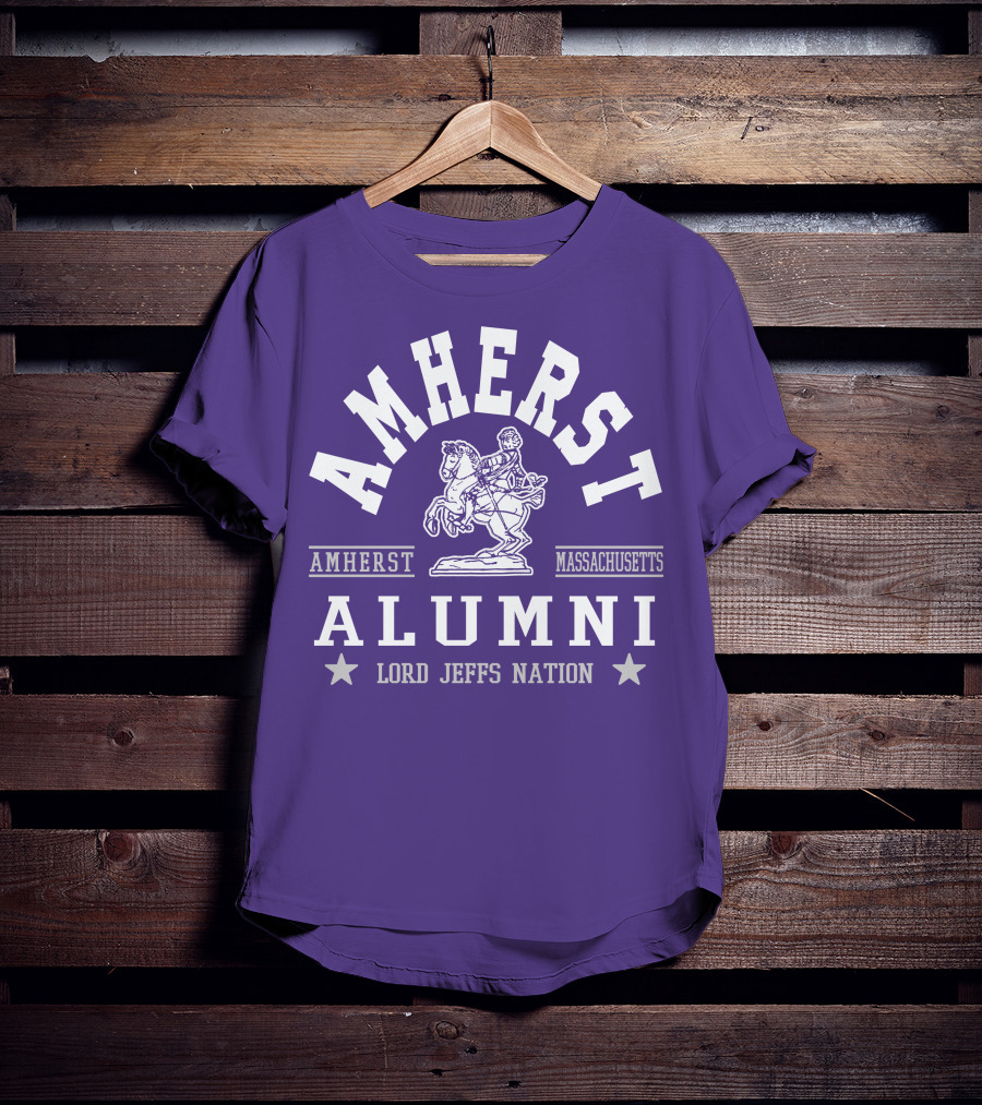 Amherst Alumni Lord Jeffs Nation Massachusetts T-Shirt