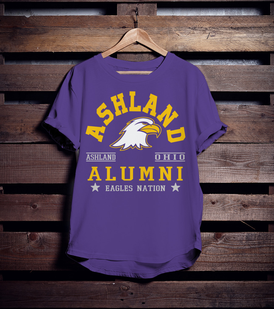 Ashland Ohio Eagles Alumni Nation T-Shirt