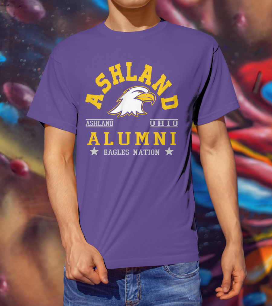 Ashland Ohio Eagles Alumni Nation T-Shirt