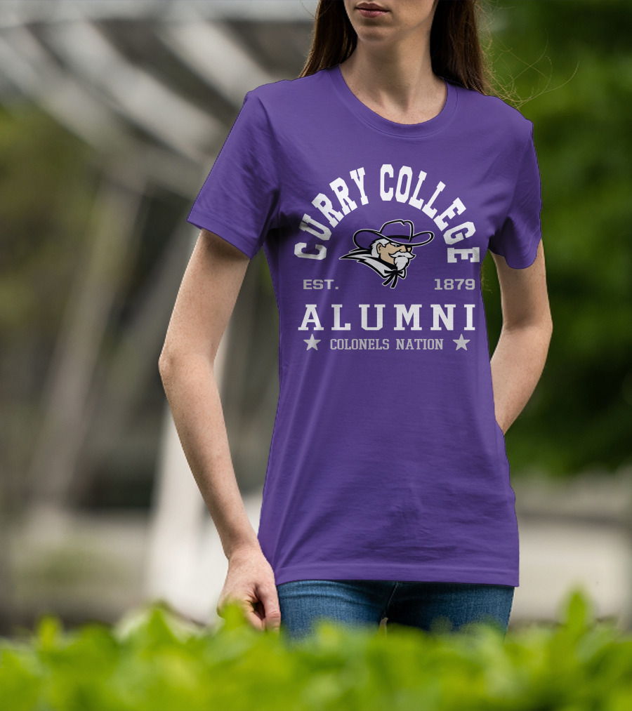Curry College Alumni Colonels Nation Est. 1879 T-Shirt