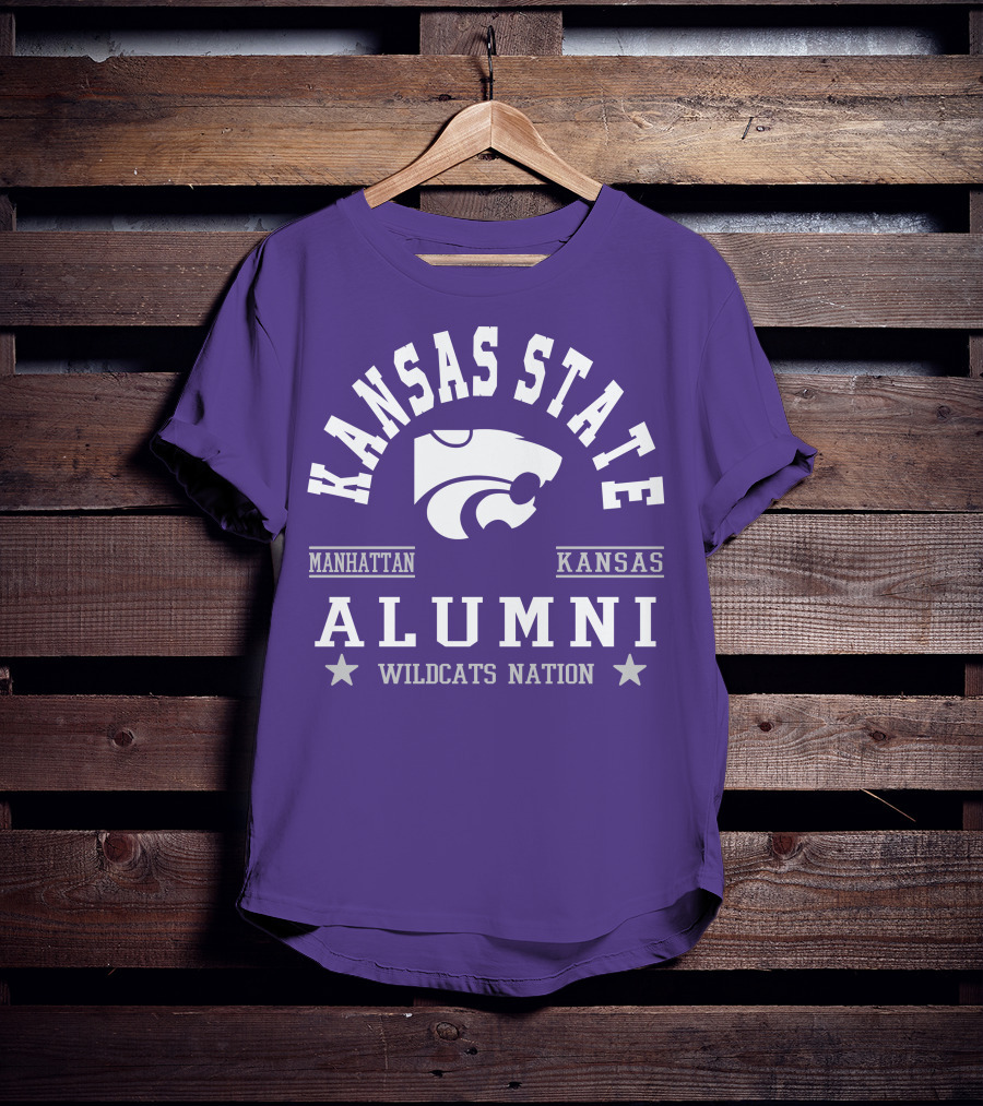 Kansas State Alumni Wildcats Nation Manhattan Kansas T-Shirt