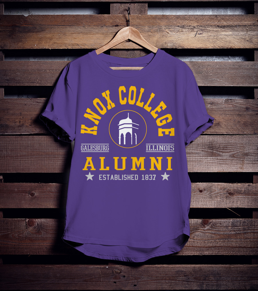 Knox College Alumni Established 1837 Galesburg Illinois T-Shirt