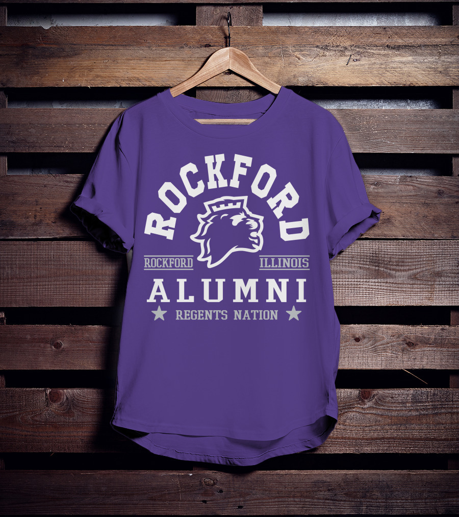 Rockford Illinois Alumni Regents Nation T-Shirt