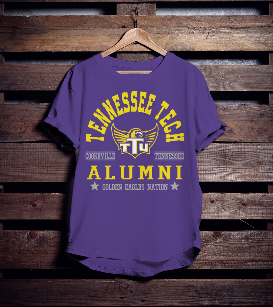 Tennessee Tech Alumni Cookeville Tennessee Golden Eagles Nation T-Shirt