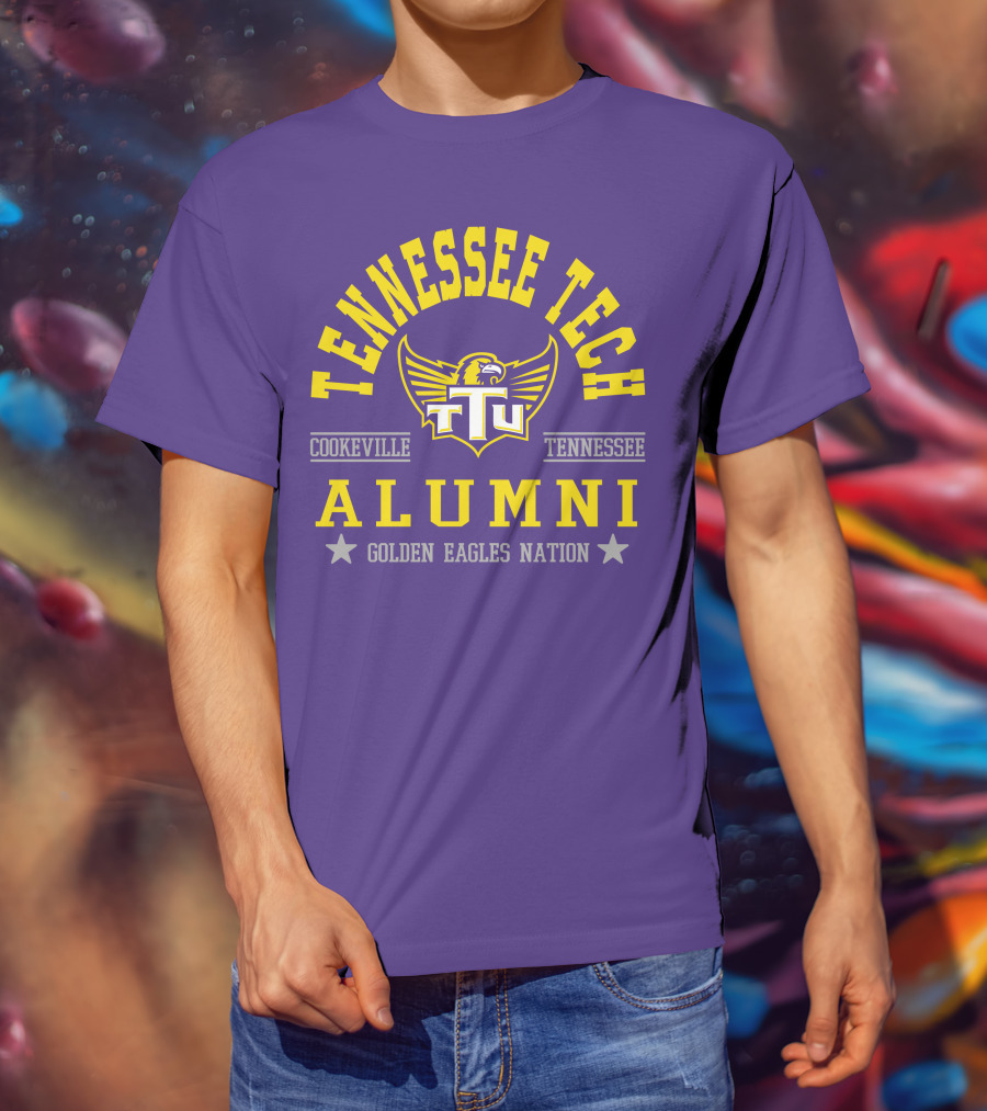 Tennessee Tech Alumni Cookeville Tennessee Golden Eagles Nation T-Shirt