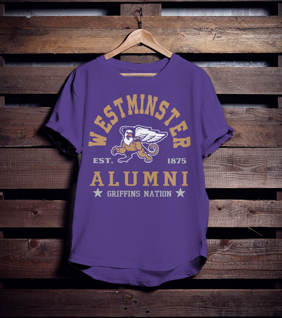 Westminster College Alumni Griffins Nation Est. 1875 T-Shirt