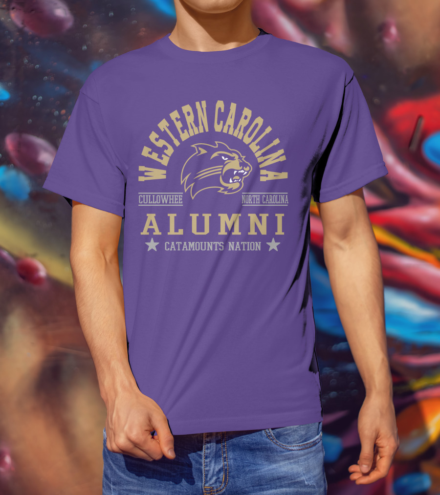 Western Carolina Cullowhee North Carolina Alumni Catamounts Nation T-Shirt