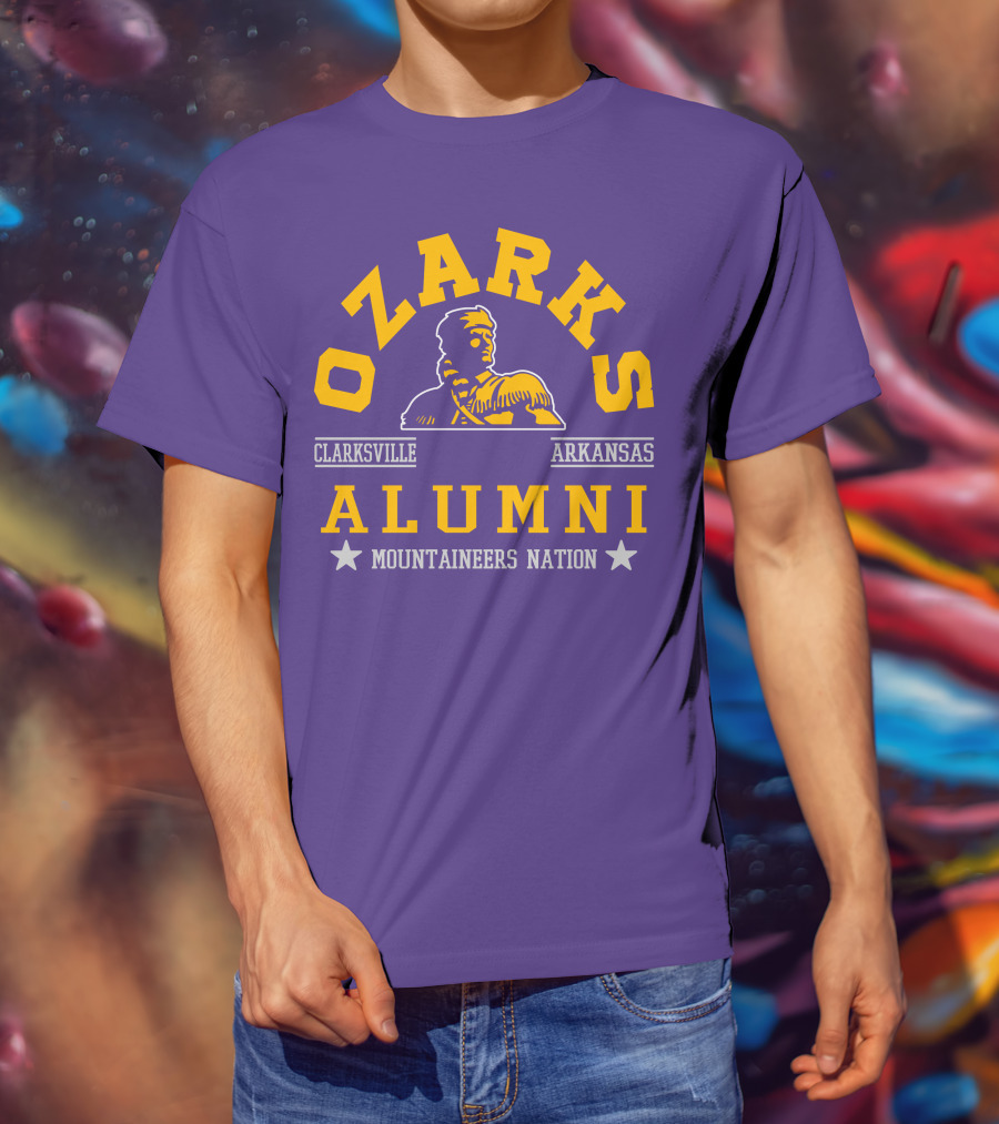 Ozarks Alumni Clarksville Arkansas Mountaineers Nation T-Shirt