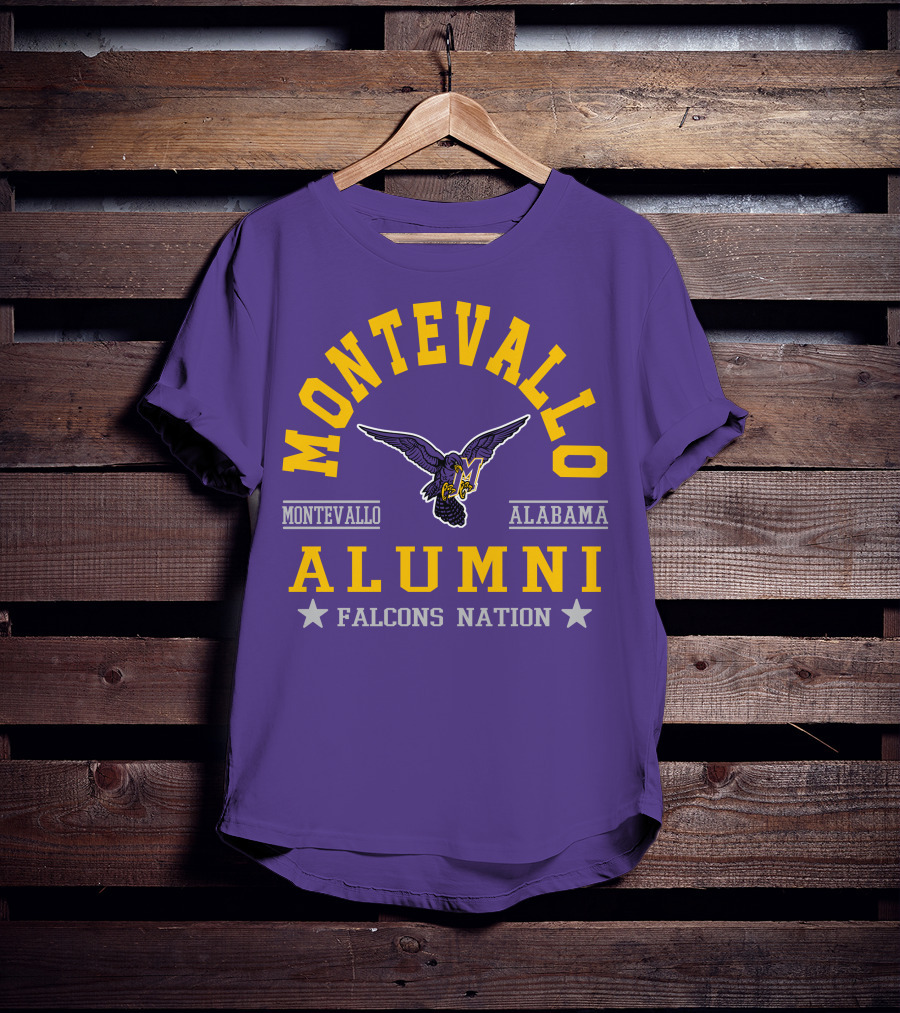 Montevallo Alabama Alumni Falcons Nation T-Shirt