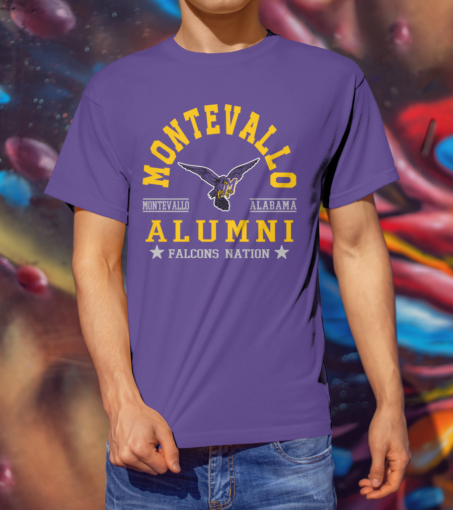 Montevallo Alabama Alumni Falcons Nation T-Shirt