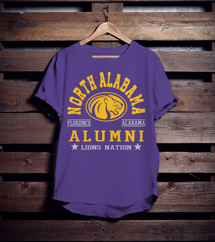 North Alabama Alumni Lions Nation Florence Alabama T-Shirt