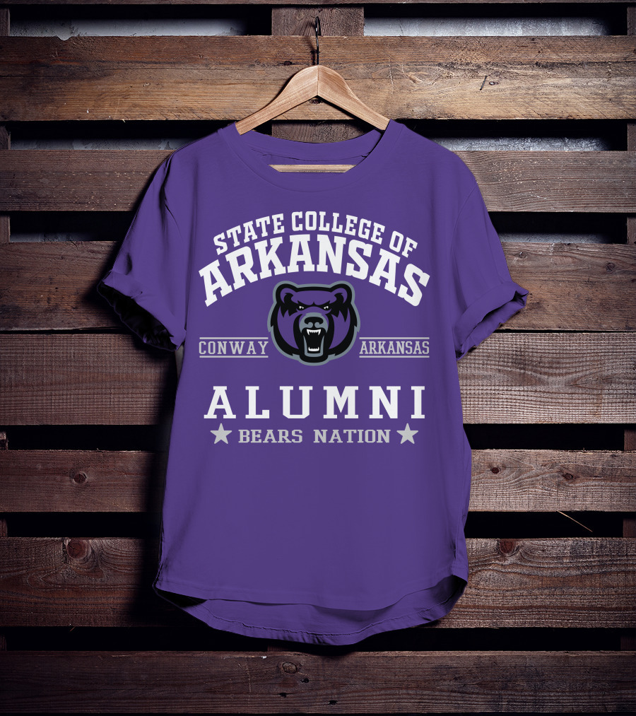 State College Of Arkansas Conway Alumni Bears Nation T-Shirt