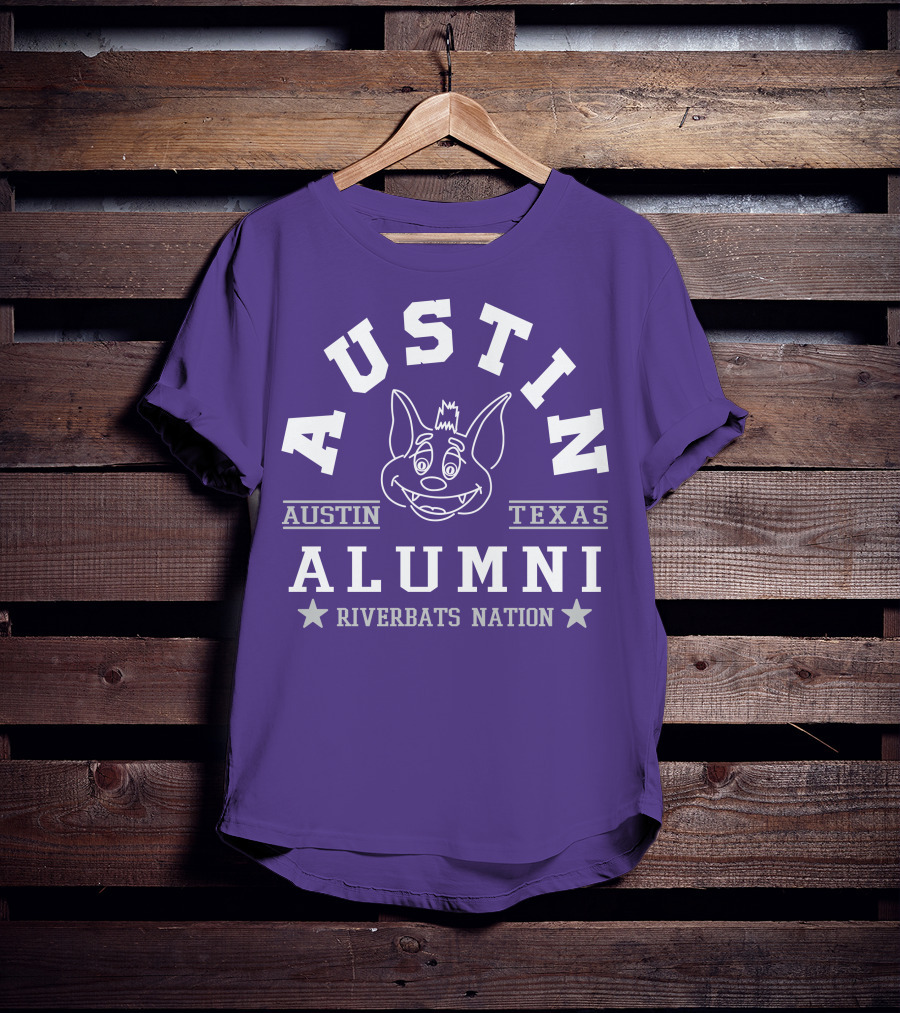 Austin Texas Alumni Riverbats Nation T-Shirt