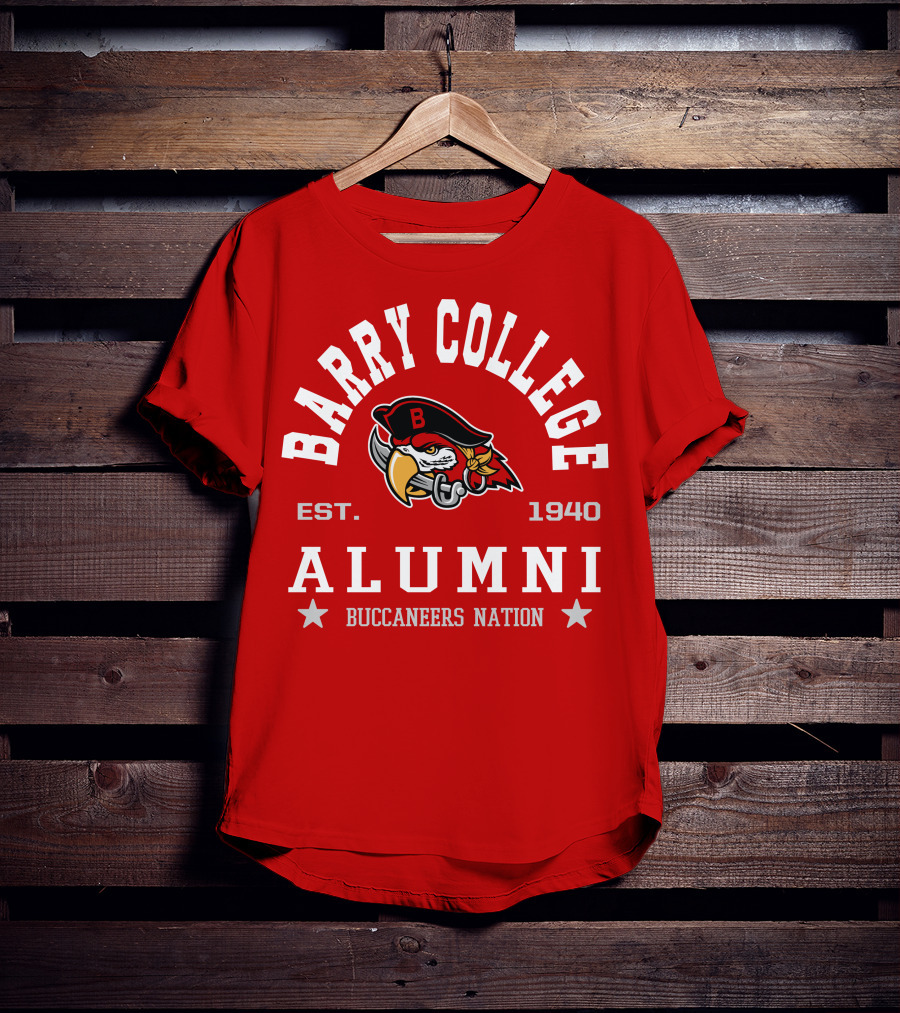 Barry College Alumni Buccaneers Nation Est. 1940 T-Shirt