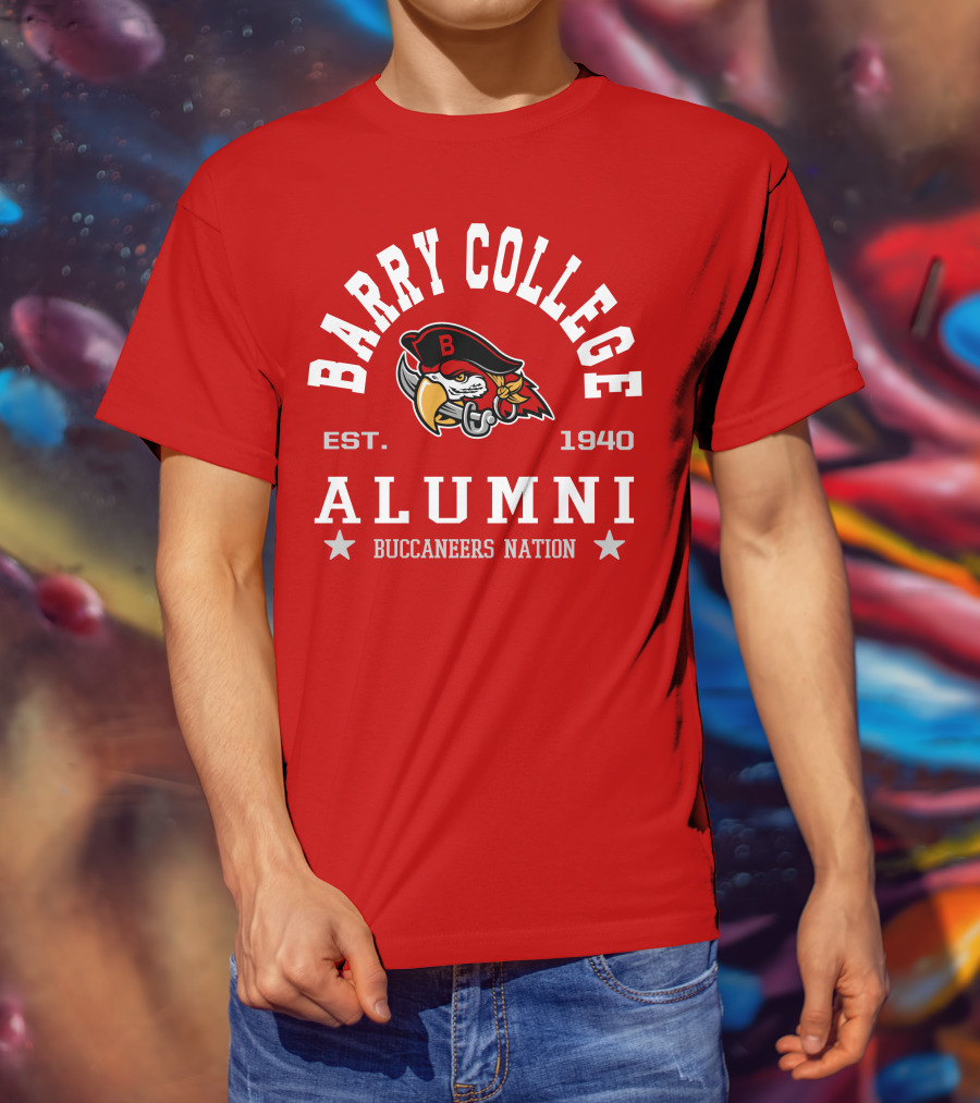 Barry College Alumni Buccaneers Nation Est. 1940 T-Shirt