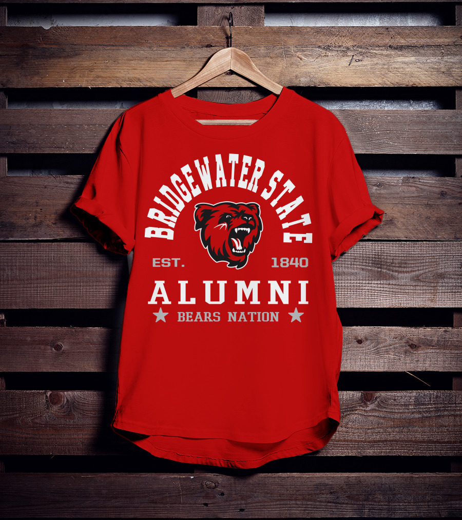Bridgewater State University Alumni Bears Nation Est. 1840 T-Shirt
