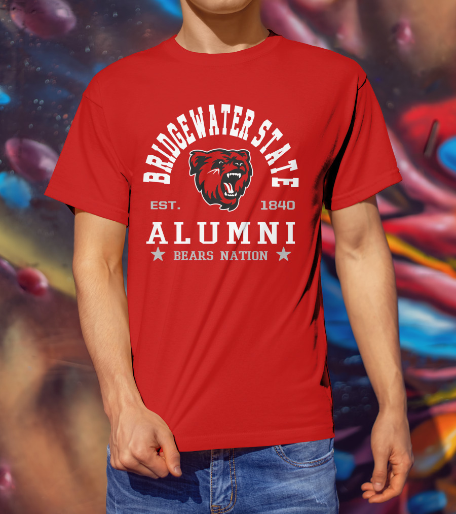 Bridgewater State University Alumni Bears Nation Est. 1840 T-Shirt