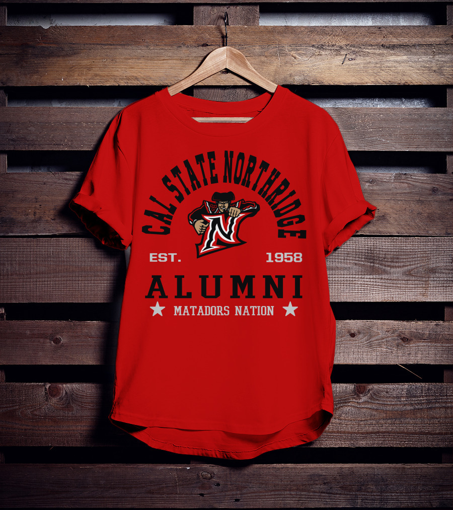 Cal State Northridge Alumni Matadors Nation Est. 1958 T-Shirt