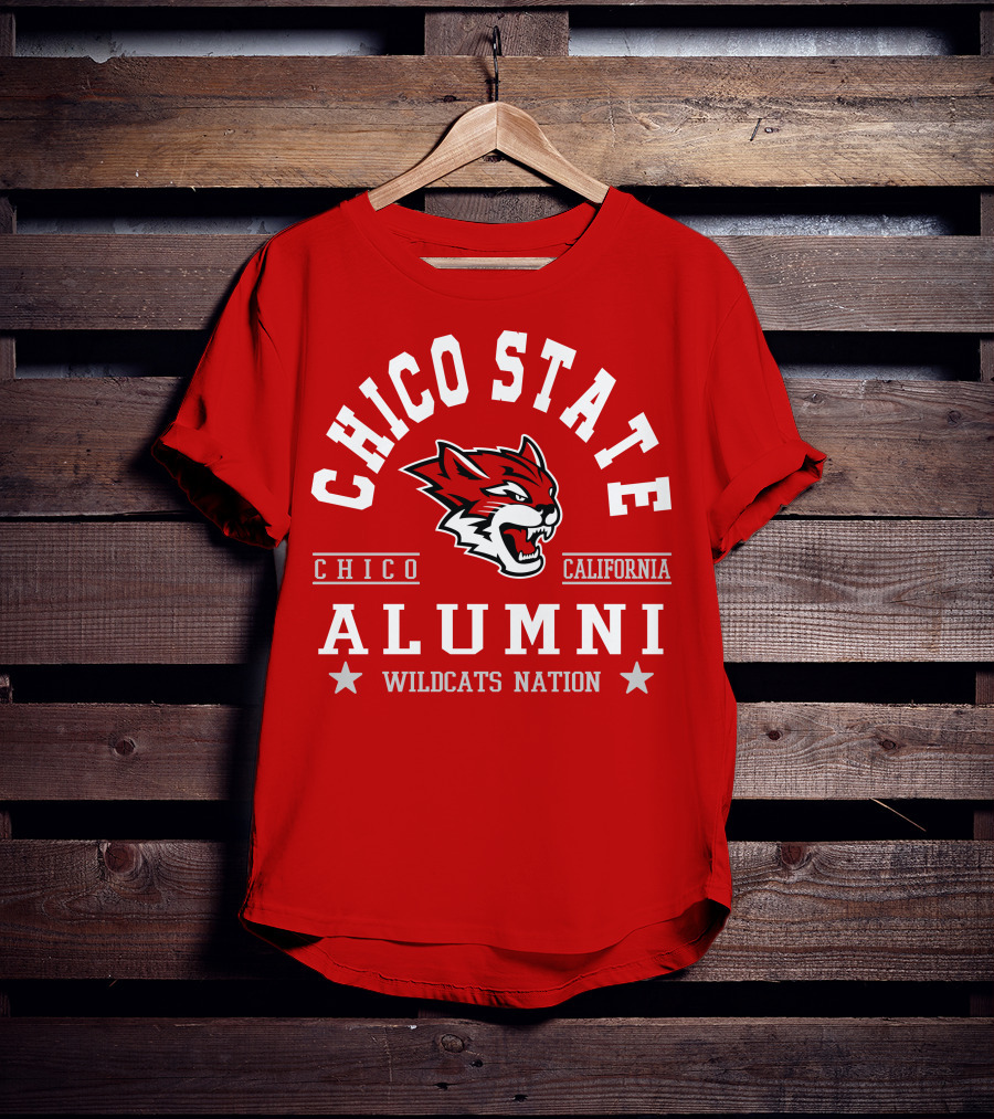 Chico State California Alumni Wildcats Nation T-Shirt