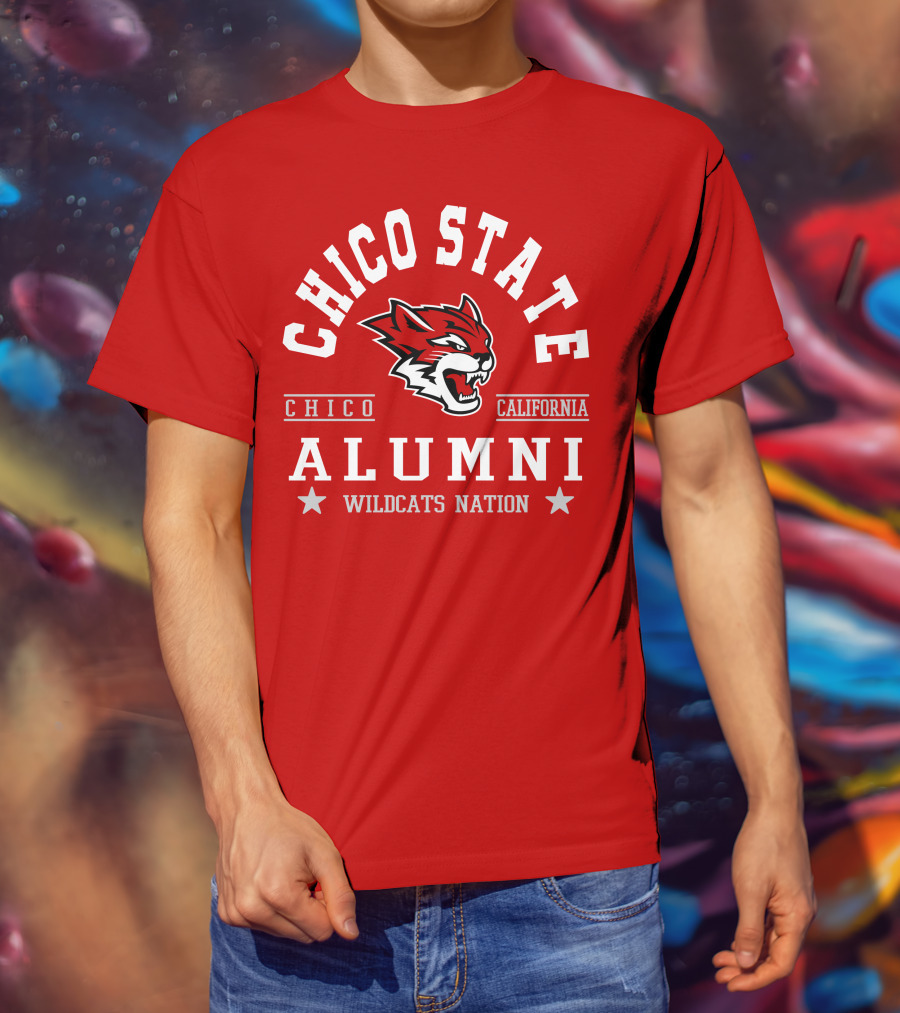 Chico State California Alumni Wildcats Nation T-Shirt