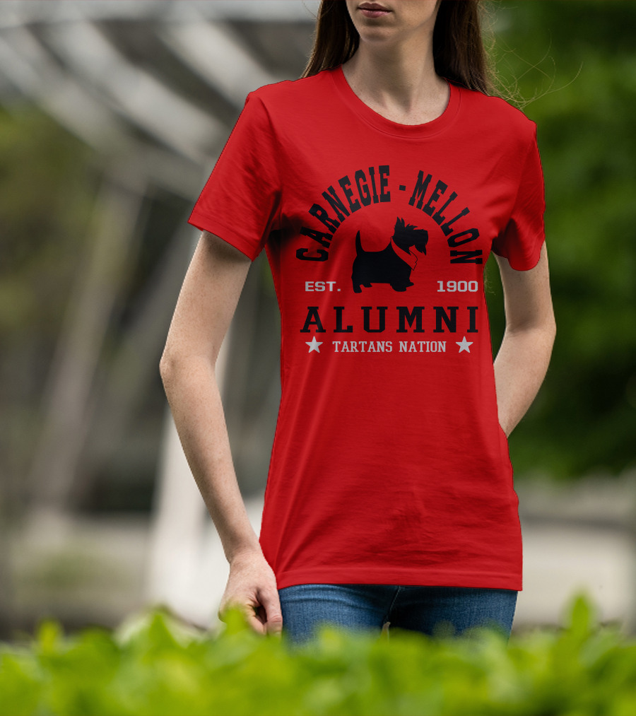 Carnegie Mellon Alumni Est. 1900 Tartans Nation T-Shirt