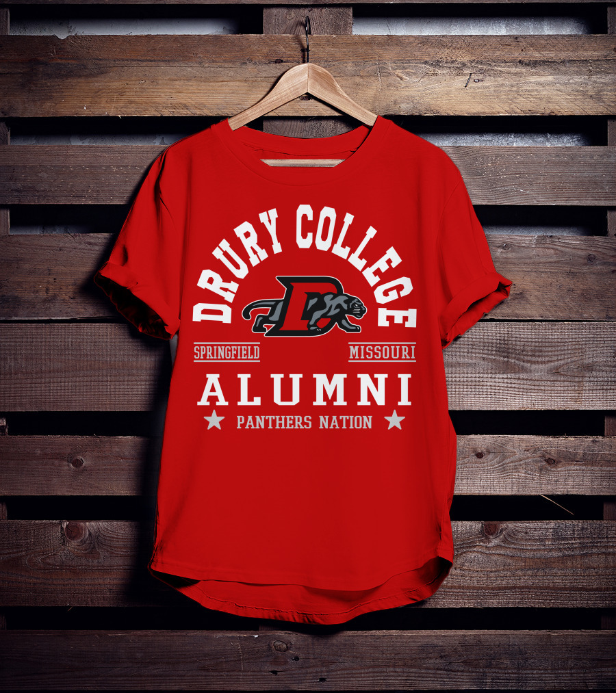 Drury College Springfield Missouri Alumni Panthers Nation T-Shirt