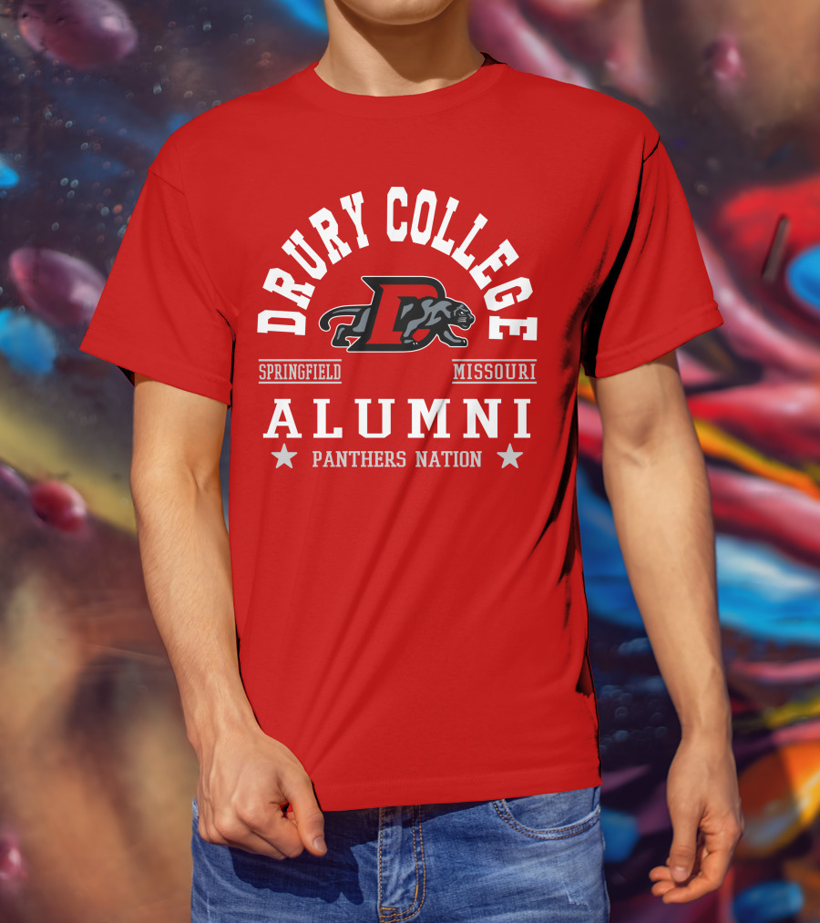 Drury College Springfield Missouri Alumni Panthers Nation T-Shirt