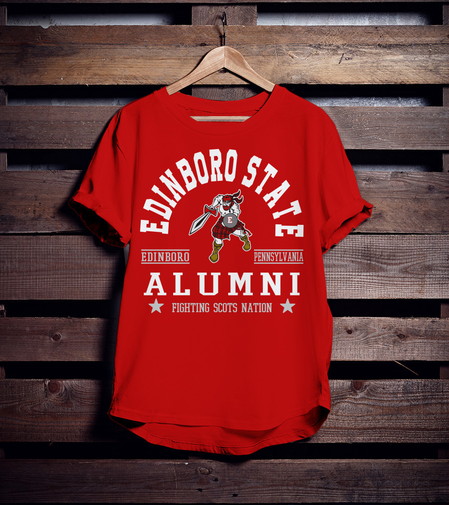 Edinboro State Alumni Fighting Scots Nation Pennsylvania T-Shirt