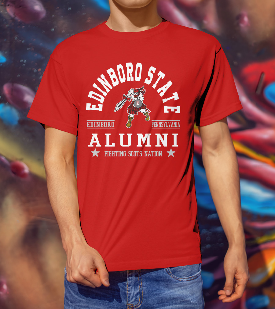 Edinboro State Alumni Fighting Scots Nation Pennsylvania T-Shirt